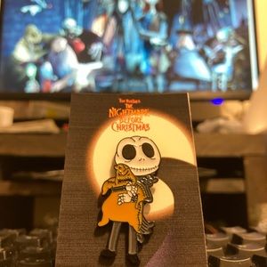 Jack Skellington Oogie Boogie Enamel Pin